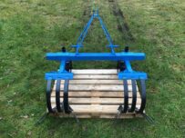 Potato hiller without a pebble shield, 2 x 3 tines